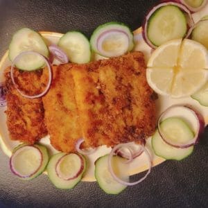 Indian crispy fish fry
