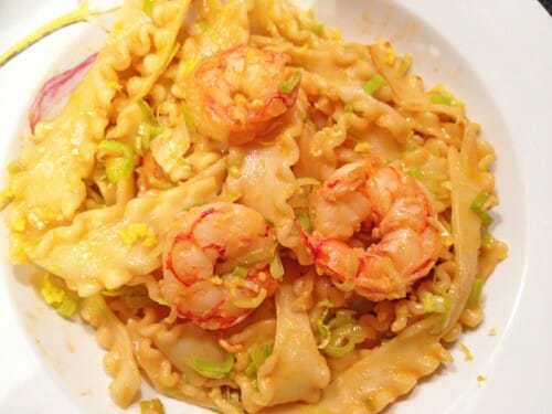 easy shrimp pasta recipe